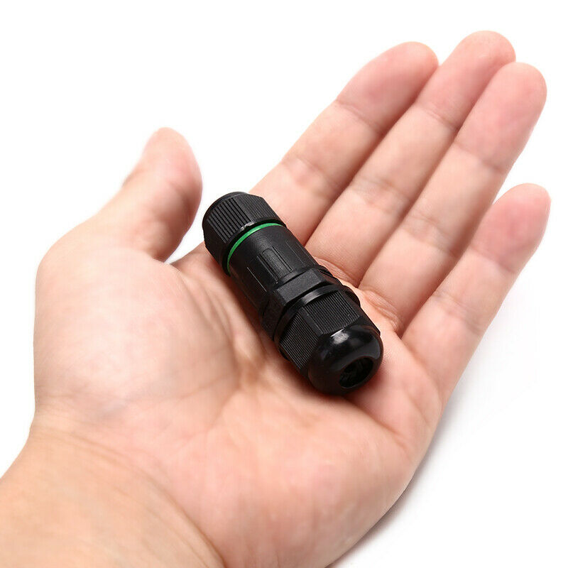 Waterproof Connectors 3 pin IP68 10A Electrical Wire Cable LED Light Connecto Hn