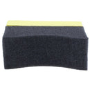 2pcs UShape Car Tire Waxing Polishing Compound Washing Sponge Cleaning