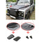 Black Intake Grille Cover & Engine Cover Hinge 4x for 1/10 TRX-4 RC Car Buggy