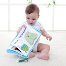 Cute 12 Pages Baby Early Learning Educational Book Goodnight Bear Cloth Books