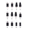 12pcs OTG F/M USB Male to Female Micro USB Mini Changer Adapter Converter 5 Pin