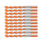 20 Pcs Twist Drill Bits for Ceramic Tile Marble Glass Drilling,6mm and 8mm