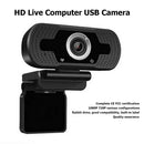 1080P HD USB Computer Webcam with Built-in Microphone Free Drive Camera
