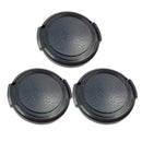 3Packs Cap Lens Cap 39mm Lens Cap Lens   Universal Strap for Camcorder