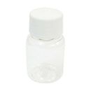 50ml Wide Neck White Transparent Plastic Cylinder Shape Chemistry Storage B