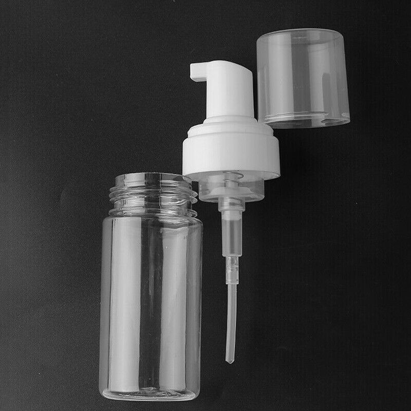 3X Flip Cap Plastic Shampoo Lotion Sample Bottle Empty Liquid Dispenser Containe