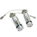 2 Piece H3 100W 2323 LED 8000K Iceberg Blue Projector Fog Driving Light Bulb