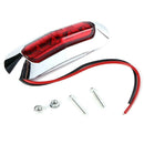 2pcs Waterproof 2LED Truck Trailer Side Marker Blinker Lights Signal Lamps A
