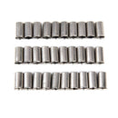 100pcs Bicycle Housing End Caps Bike Ferrules Ferrule Brake Cable Bike Part W0P7