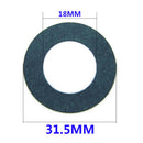 36Pcs 32650 battery hollow&solid insulators  paper gasket card3C