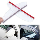1 Pair Car Rearview Mirror Rain Water Rainproof Eyebrow Cover Side Shield FT