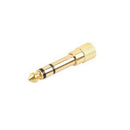 5x 6.3mm 1/4 Male Plug To 3.5mm 1/8 Female Jack Stereo Audio Headphone Adapter