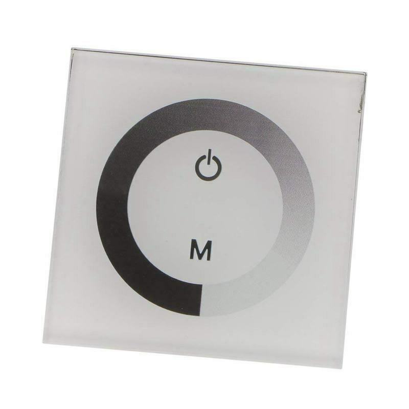 Press wall-mounted LED RGB strip controller to control 12V-24V switch dimme G3N7