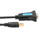 CableDeconn C0407 USB to RS232 Male to Female PL-2303 2m Converter Cable