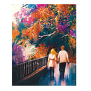 Full Drill Romantic Back 5D Diamond DIY Painting Kit Home Decor Craft