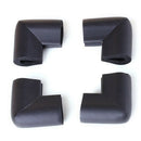4pcs Bumper Corner Protectors by Table Edge Baby Safety Black Z1D7