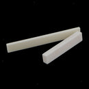 Cattle Bone Blank Saddle+Unslotted Nut Set For Handmade DIY Guitar
