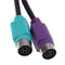 USB to PS2 Cable Male to Female PS/2 Adapter Converter Extension Cable
