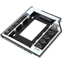 Universal 2.5 2nd 9.5mm SSD SDD HD SATA Hard Disk Drive HDD Caddy Adapter Bay