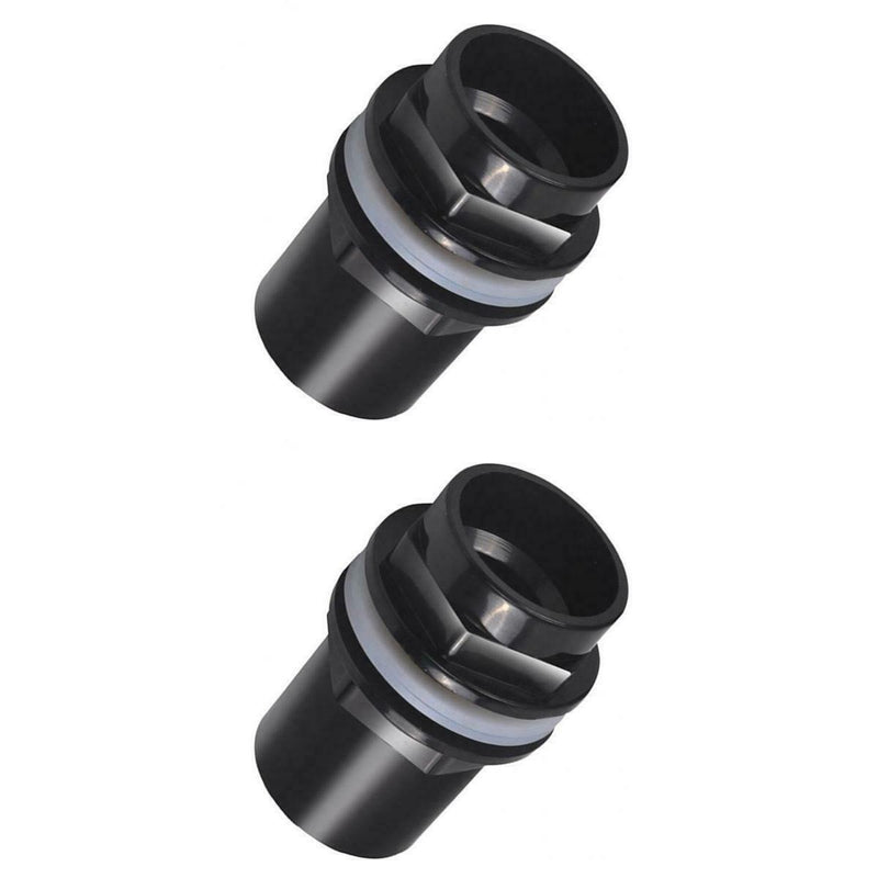 2-Count Aquarium,Fish Tank 32-50mm Diameter Pipe Joint Adapter