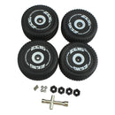 4x RC Front Rear Tire with Bolt Screw Sleeve for WLtoys 124018 1:12 RC Car