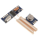 1Set 433MHz ASK Module Kit RF STX882 Transmitter SRX882 Receiver Anten%P