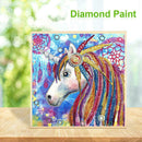 5D DIY Special Shaped Diamond Painting Horse Cross Stitch Mosaic Craft Kits