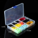 270pcs Tattoo Machine Parts Accessories, Tattoo Rubber Bands, Grommets