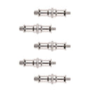 5x 1/4" and 3/8" Spigot Stud Male Tripod Screw Adapter for Flash Light Stand
