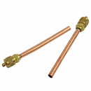 10 Valve 1/4" SAE x 1/4" OD x 4" stem Core AC Refrigeration Q2K4