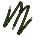 Unisex Clip on Suspender Elastic Y-Shape Back Formal Adjustable Braces, Arm Z9N9