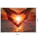 5D DIY Full Drill Diamond Painting Love Hands Cross Stitch Embroidery Kits