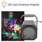 Christmas Pattern LED Projector Colorful Rotating KTV DJ Disco Lamp (EU B) A#S