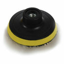 10PCS 3 inch Polishing Pad + Hand Buffer Set with Drill Adapter For Car Pol G1F2