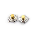 20pcs 4x4x3mm Mini Waterproof Copper Tactile Tact Touch Push Button Switch ME