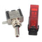 Car Illuminated LED Toggle Switch Control ON/OFF+Aircraft Missile Cover (A)