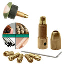 7x Small Electric Drill Bit Collet Micro Twist Drill Chuck for Rotary Tool Kit x