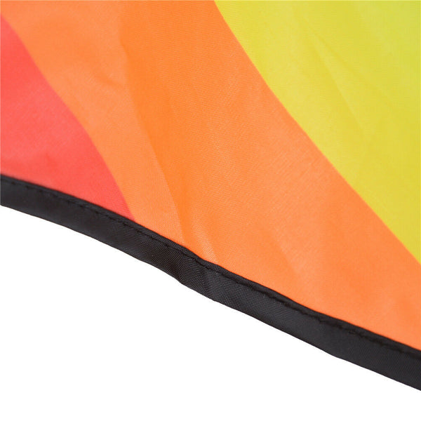 Long  Rainbow Kite Tail Nylon Colourful Delta Kite Accessory Kids Toys Hot 2018