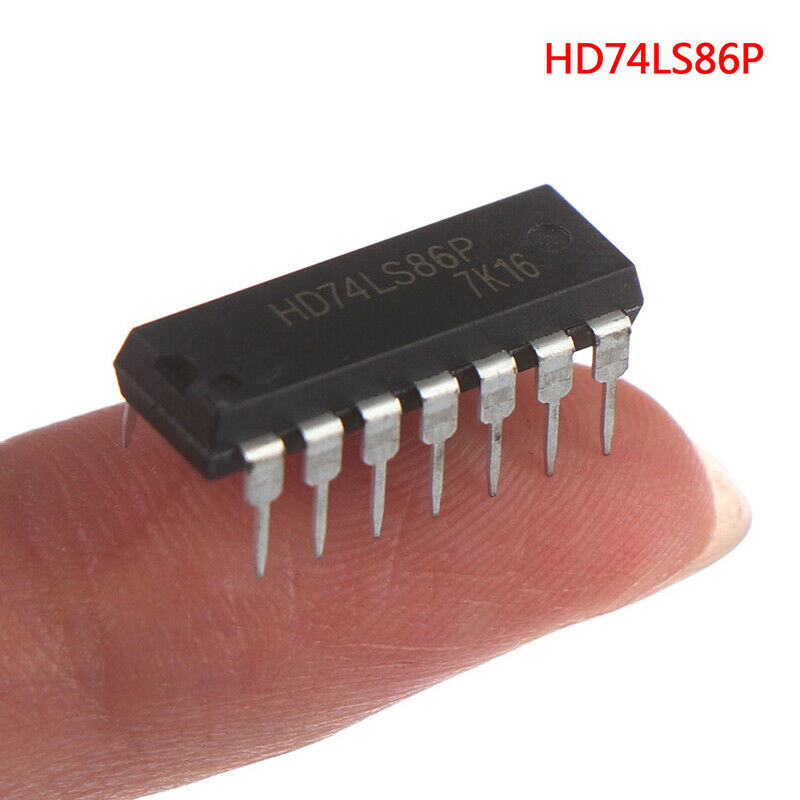10PCS HD74LS86P DIP-14 new logic chipA SE