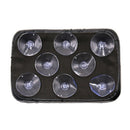 Motorcycle Rear Passenger Seat Cushion 8 Suction Cup Pillion Pad Suction Cu T2T3