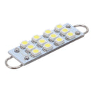10 x USA Xenon White Rigid Loop Light 12 SMD LED Dome Trunk Cargo lights 44mm