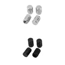 8PCS Aluminum Car Wheel Tyre Valve Dust Caps Stems Covers - 2 COLOR