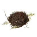2Pcs Plastic Bird Nest 4Pcs Artificial Birds 10pcs Eggs Nature Craft DIY