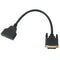 Dvi-D Male (24+1) To Two Hdmi Dual Female Y-Splitter Video Cable Adapter 30 R8P1