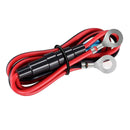 Quick Charge Car Charger Socket QC3.0 Socket LED Voltmeter Boat Black+Blue