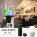 Magic Smart LED Bulb Lamp E27 7W RGBW Remote Control Timer Dimmable Light