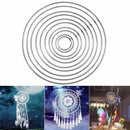 10Pcs Dream Catcher DIY Hoop Strong Metal Dream Catcher Dreamcatcher Ring M S8W3