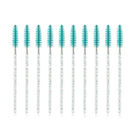50pcs Disposable Makeup Eyelash Brush Mascara Wands Applicator (Lake Blue) A