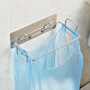 Hanging Cupboard Door Back Stand Trash Rubbish Garbage Bag Storage Rack Home