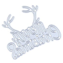 Merry Christmas Metal Cutting Dies Stencils DIY Scrapbooking Album Paper C JR